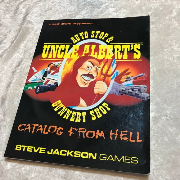 Steven Jackson Games Other - Uncle Albert's Auto Stop & Gunnery Shop Catalog from Hell GUC Book Steve Jackson